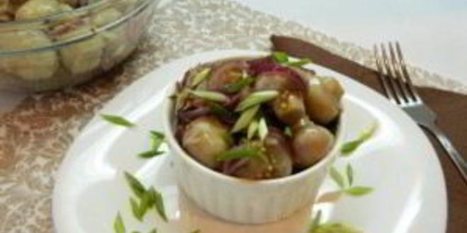 Рецепт маринованных шампиньонов с маслом и уксусом