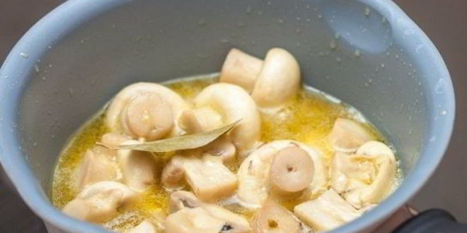 Рецепт Маринованных шампиньонов за 7 минут