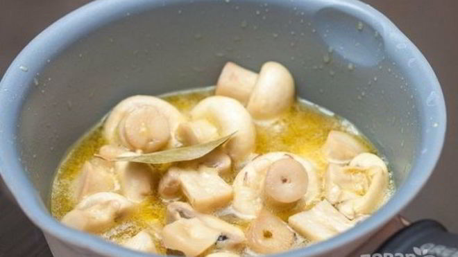 Рецепт маринованных шампиньонов за 7 минут