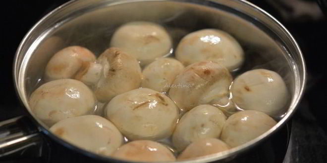 Рецепт маринованных шампиньонов