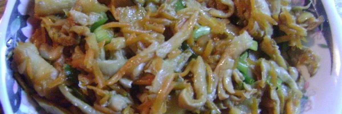 Рецепт Маринованных вешенок с морковью