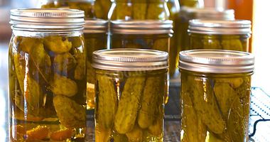 Рецепт Огурцов с яблоками на зиму маринованные