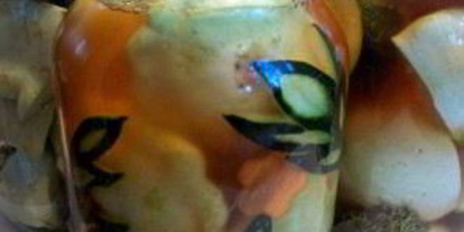 Рецепт патиссонов, маринованных быстро