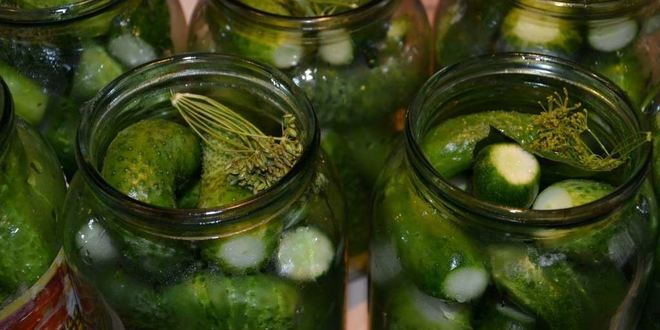 Рецепт острых огурчиков на зиму
