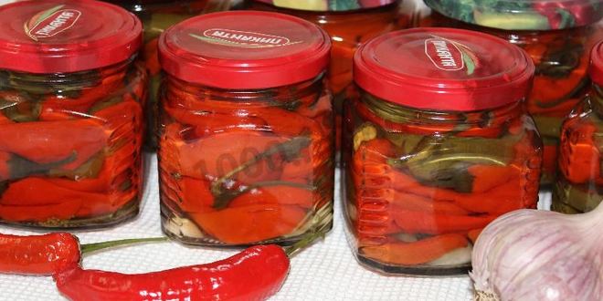 Рецепт перца чили на зиму