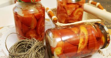 Рецепт Помидоров дольками в желе на зиму