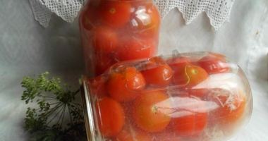 Рецепт Помидоров в снегу с чесноком на зиму