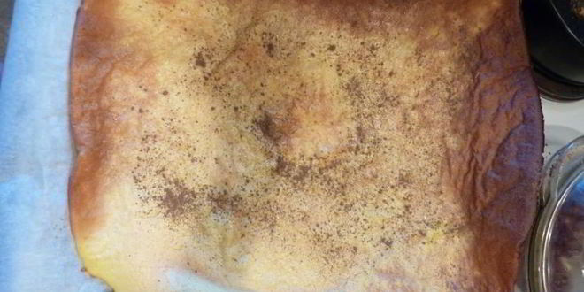 Рецепт апельсинового рулета с повидлом