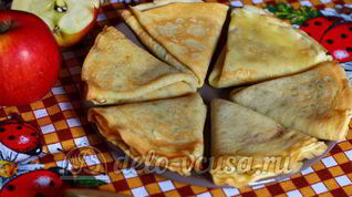 Рецепт Блинчиков с повидлом