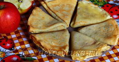 Рецепт Блинчиков с повидлом