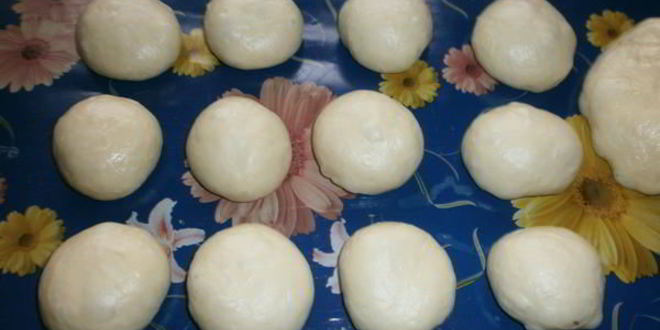 Рецепт булочек с повидлом и штрейзелем