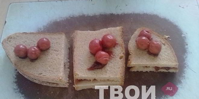 Рецепт бутера с повидлом