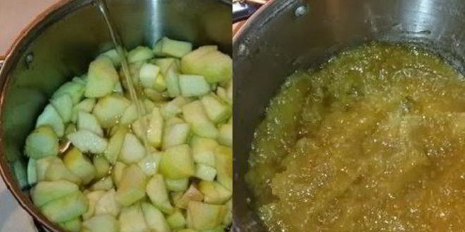 Рецепт густого яблочного повидла