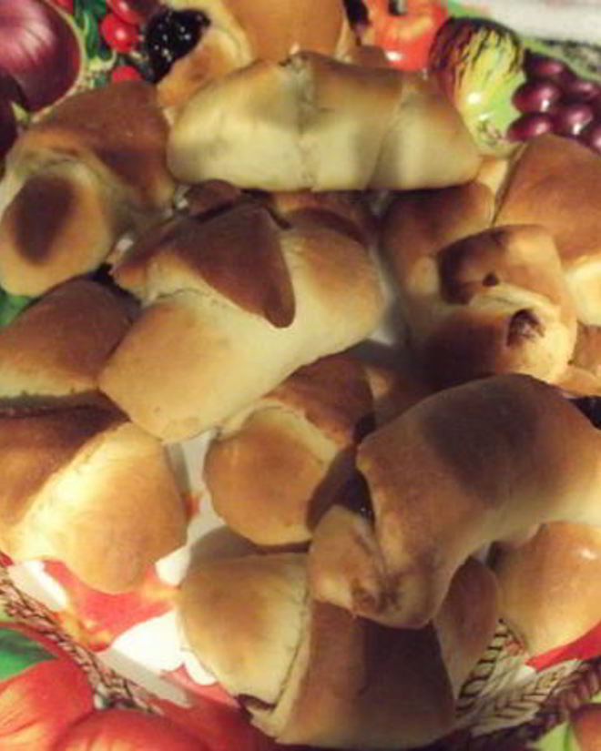 Рецепт пальчиков с яблочным повидлом