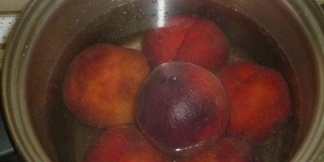 Рецепт персикового повидла