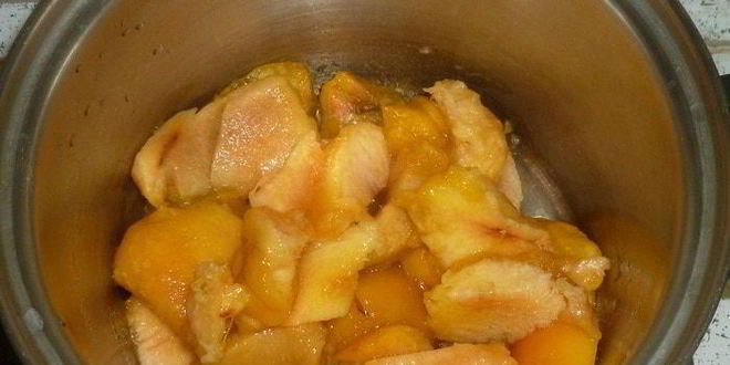 Рецепт персикового повидла