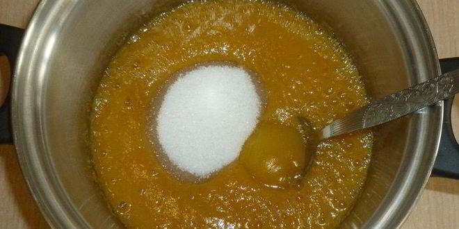 Рецепт персикового повидла