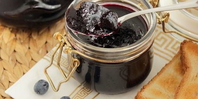 Рецепт Повидла из голубики и яблок