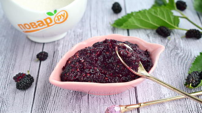 Рецепт повидла из шелковицы