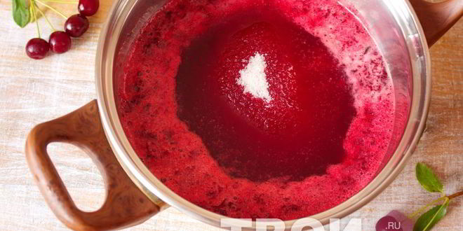 Рецепт повидла из вишни