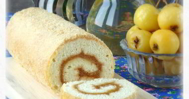 Рецепт Рулета с яблочным повидлом