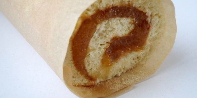 Рецепт рулета с яблочным повидлом