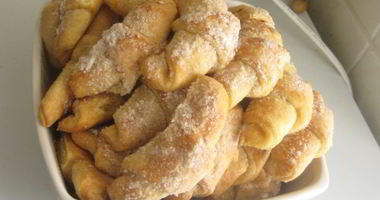 Рецепт Рулетиков из творожного теста с повидлом