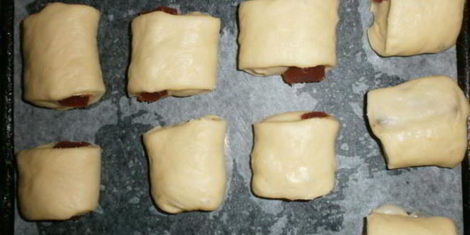 Рецепт слойки с повидлом