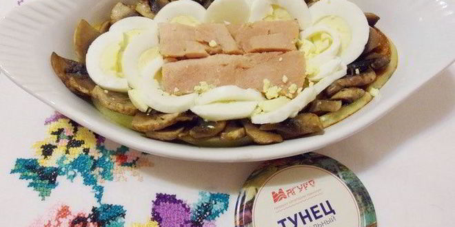 Рецепт консервированного тунца в сметане