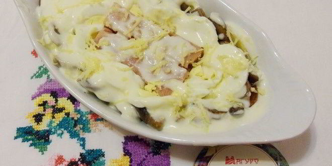 Рецепт консервированного тунца в сметане