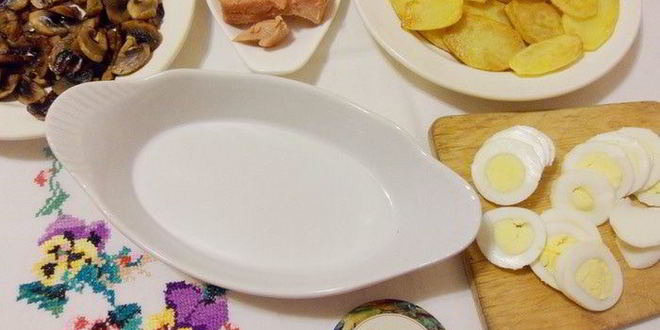 Рецепт консервированного тунца в сметане