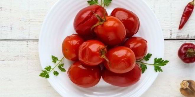 Рецепт Консервированных без уксуса помидоры