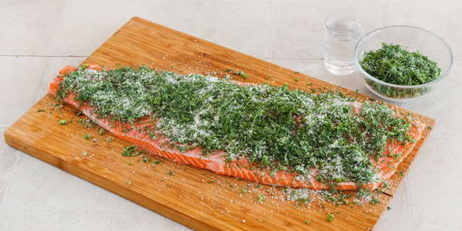 Рецепт малосольного лосося