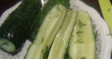 Рецепт Малосольных огурцов без рассола