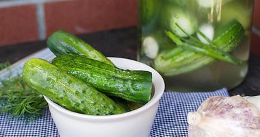 Рецепт Малосольных огурцов с горчицей