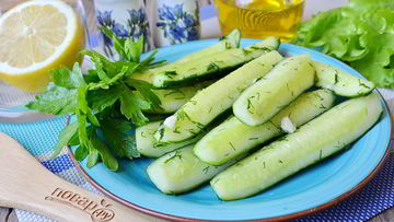 Рецепт Малосольных огурцов за 2 часа