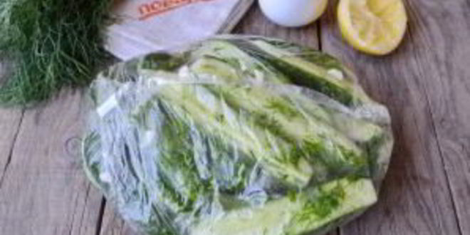 Рецепт малосольных огурцов за 2 часа