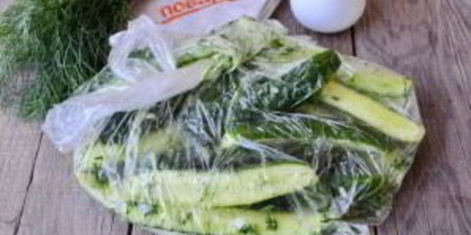 Рецепт малосольных огурцов за 2 часа