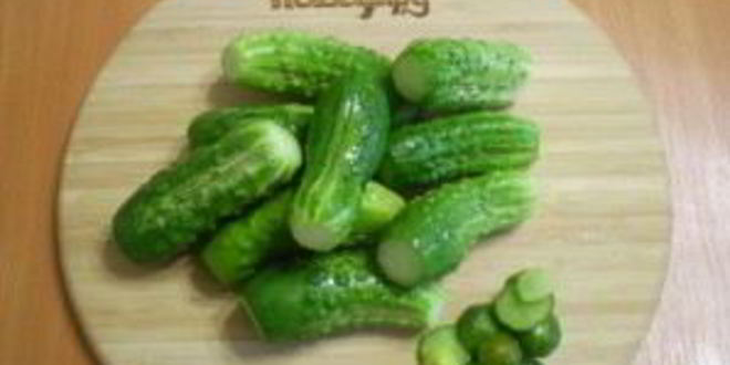 Рецепт малосольных огурцов