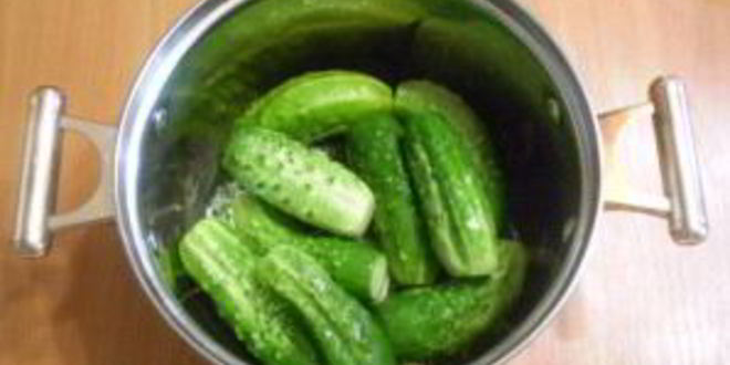 Рецепт малосольных огурцов