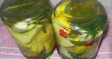 Рецепт Малосольных патиссонов