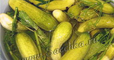 Рецепт Огурцов малосольных