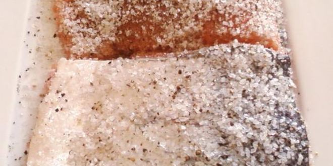 Рецепт семги малосольной