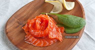 Рецепт Семги слабосоленой