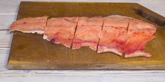 Рецепт слабосоленой горбуши под семгу