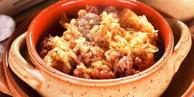 Рецепт Слоеной капусты по-трансильвански