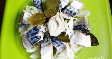 Рецепт Соленой скумбрии в рассоле