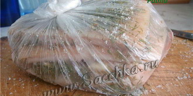 Рецепт соленого сала