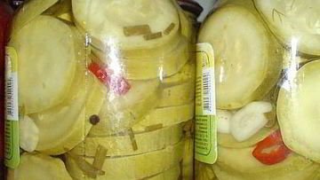 Рецепт Соленых кабачков на зиму