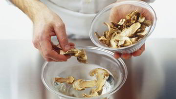 Рецепт Сушеных боровиков